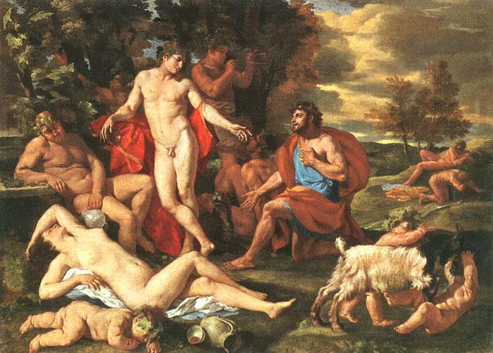 Nicolas Poussin Midas and Bacchus